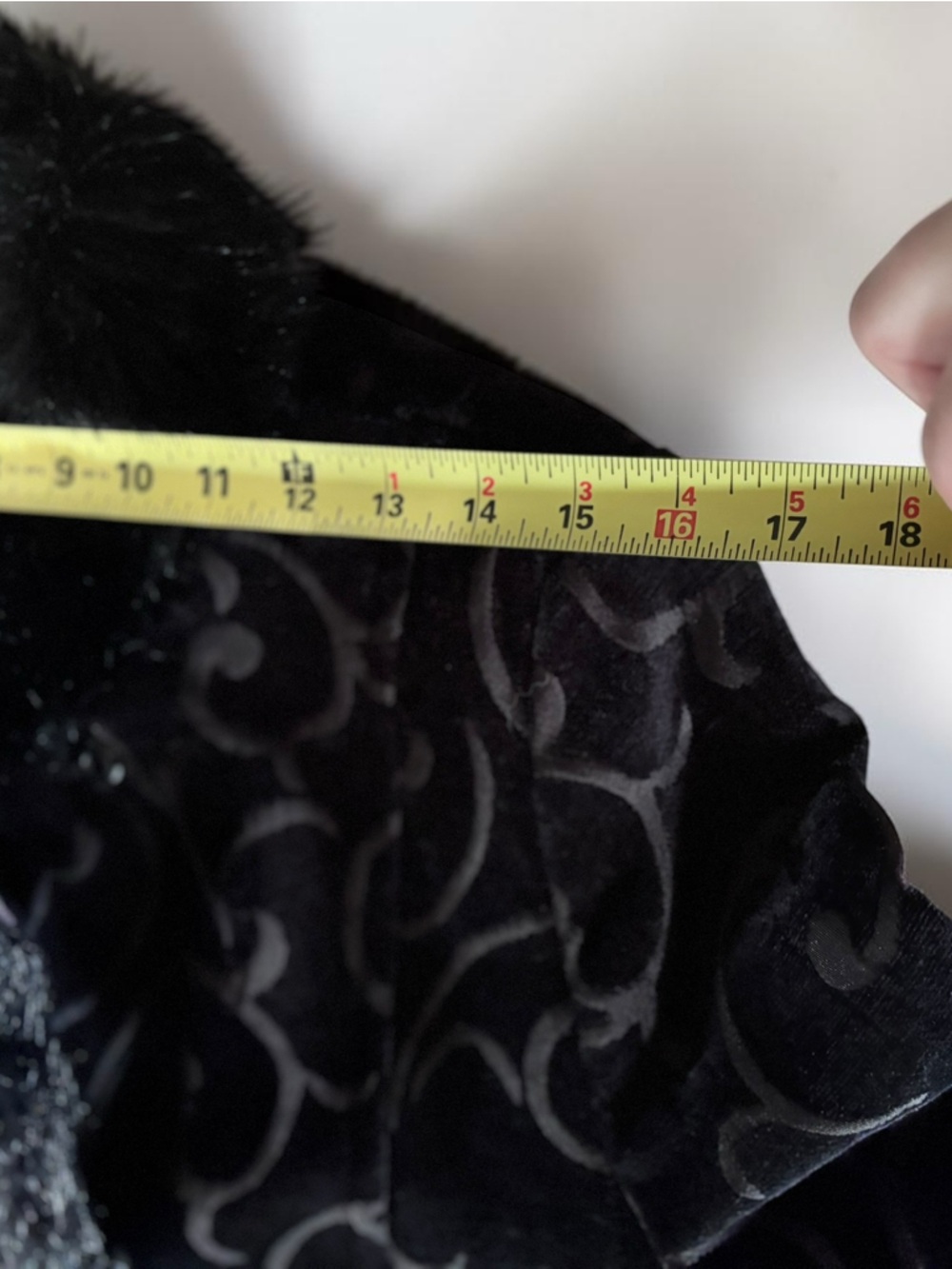 Y2K Faux Fur Trim Coat for Women Holiday Party Dress Jacket S - Picture 6 of 6